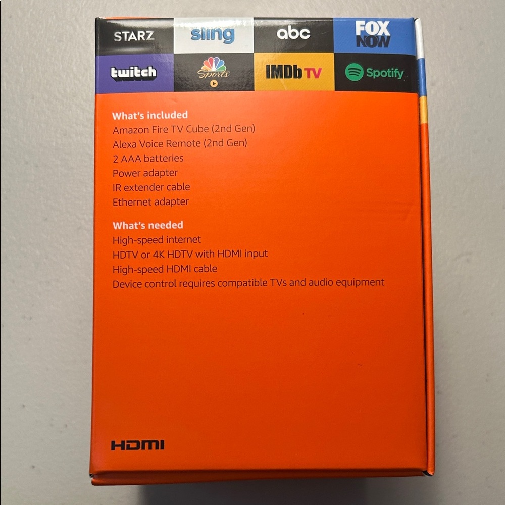 Amazon Fire TV Cube 2nd Gen 4K HDR Alexa Streaming Media Player Open Box - Picture 9 of 11